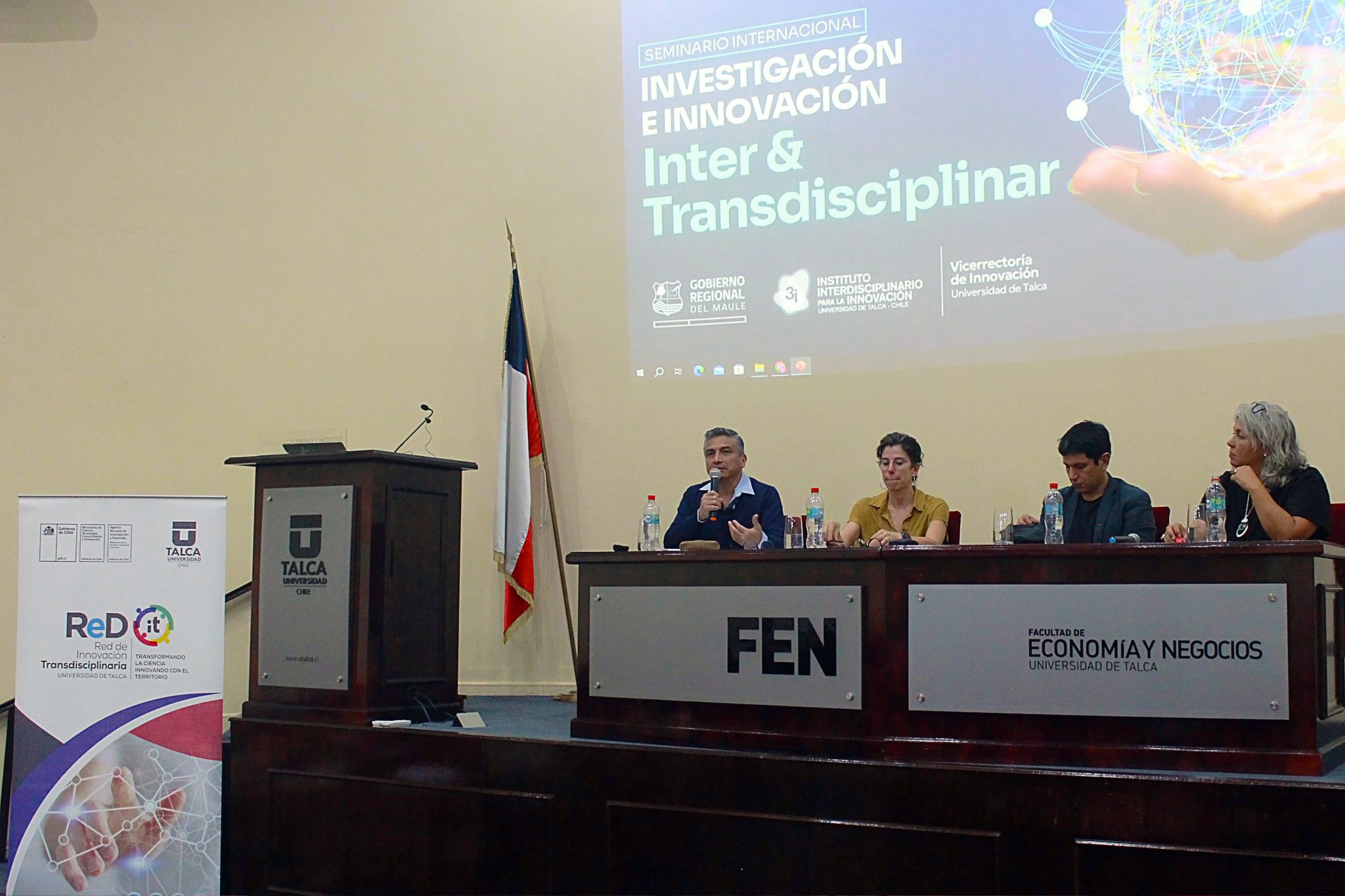 Redit organizó Seminario Internacional en Inter y Transdisciplina